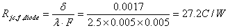 二極管的熱阻