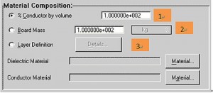PCB模型設置