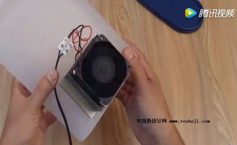 用半導體制冷片和散熱器制作一個冷水機
